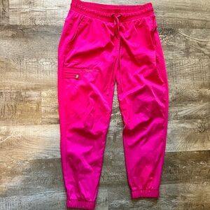 Vibrant Pink Kids Jogger Pants